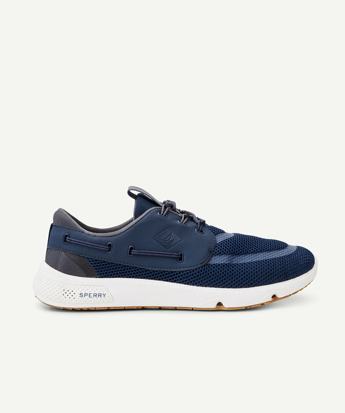 Sperry Sneaker Uomo 7 Seas 3 Eye Bianco, bianco, 45 EU