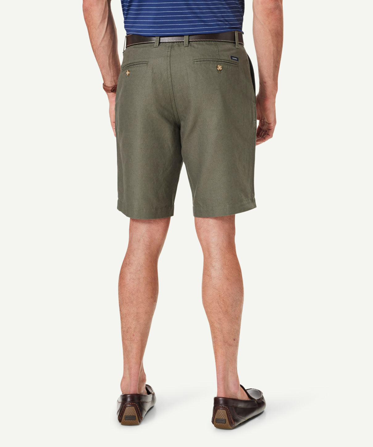 Komodo Jerry Linen Oc Shorts Khaki