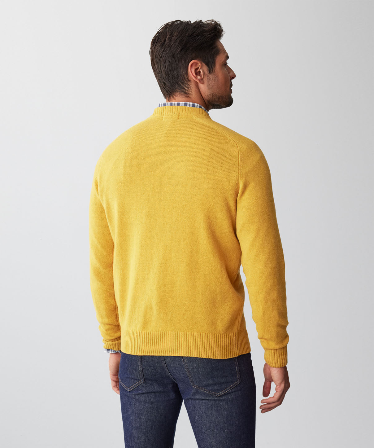 Lambswool Crew Neck Knit RWS - Red