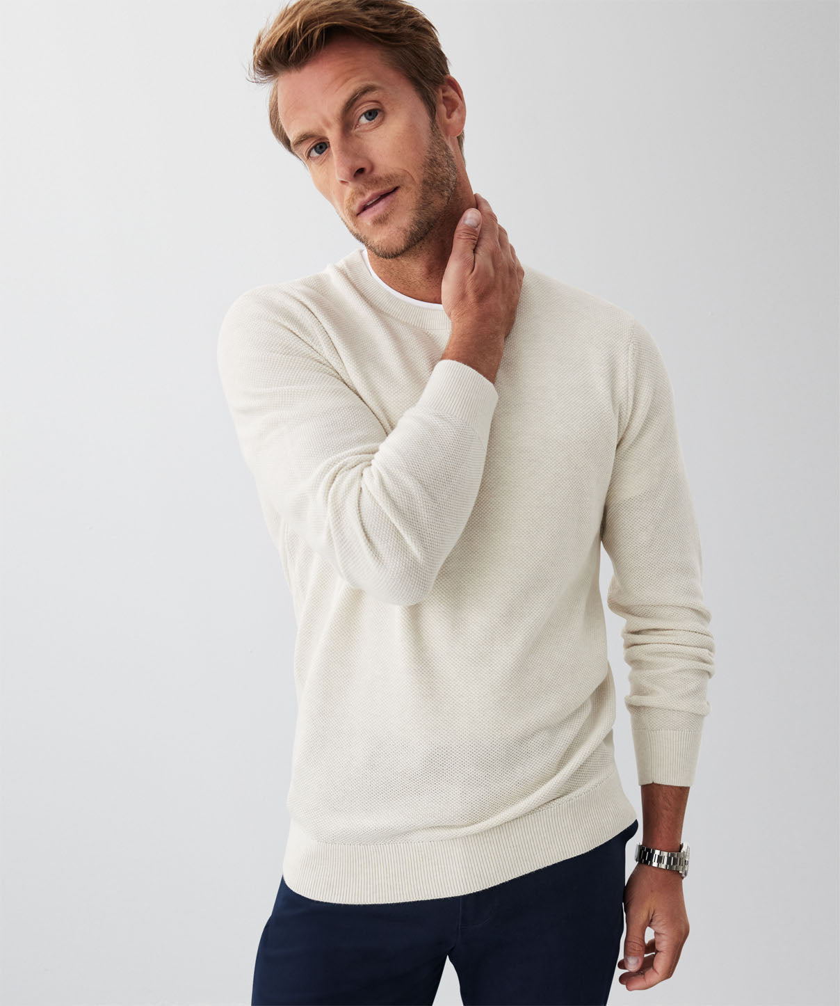 Whitt Knit in Oatmeal main image 1