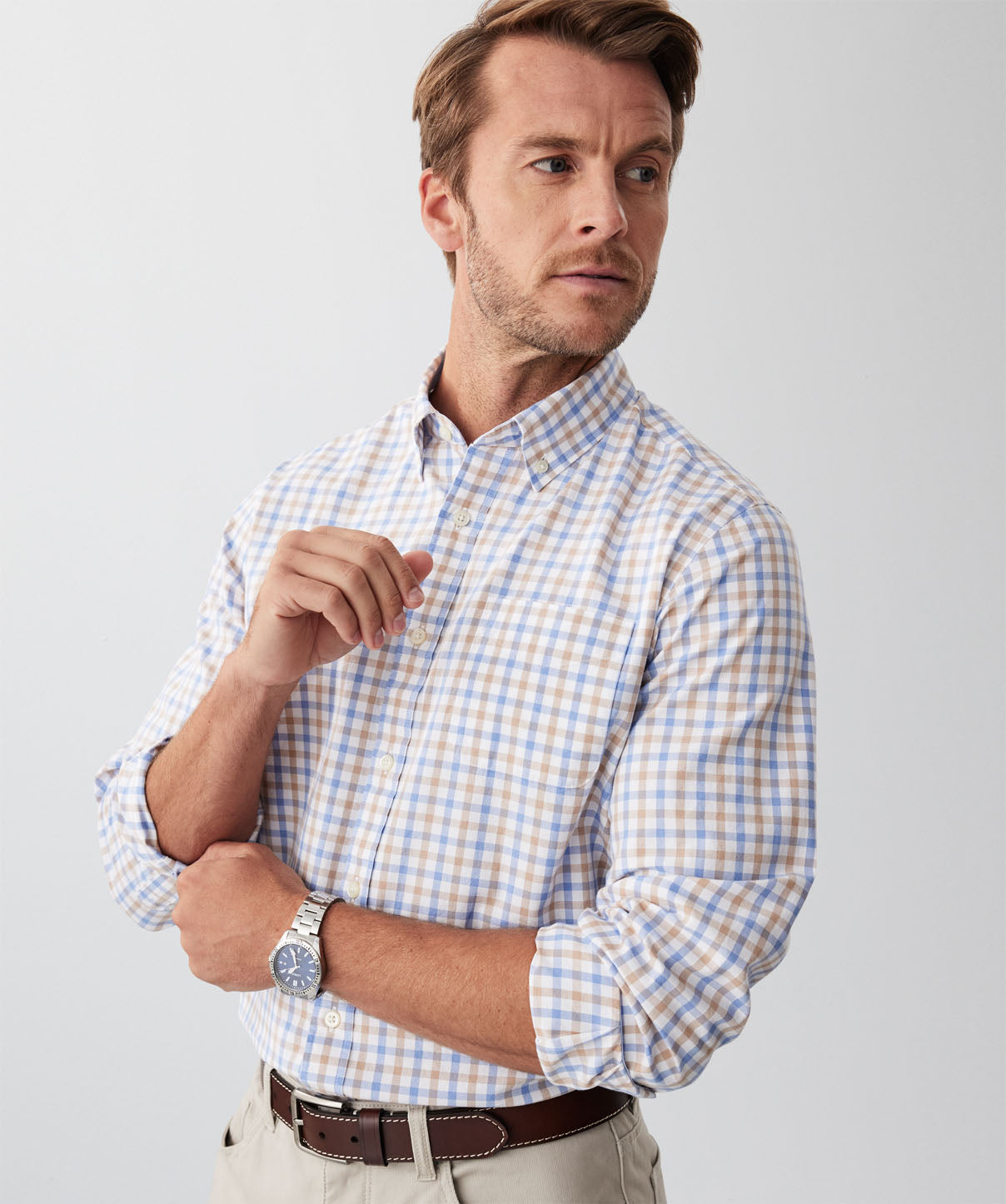 Bradford Long-sleeved Shirt Check main image 1