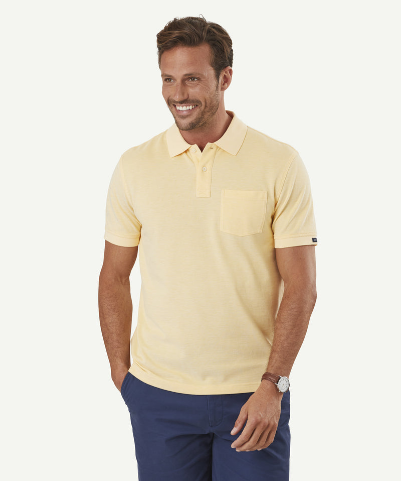 Oxford Pocket Polo - Sunset-GAZMAN-1