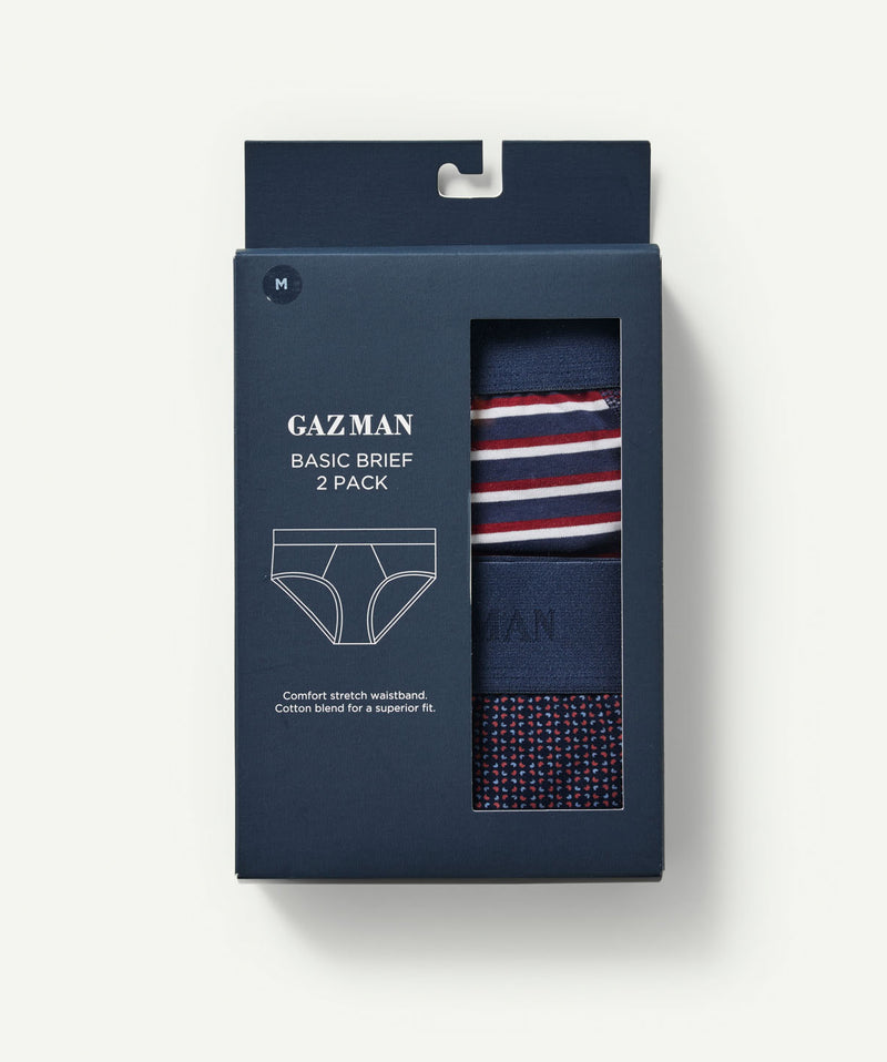 2 Pack Mixed Trunks - Assorted-GAZMAN