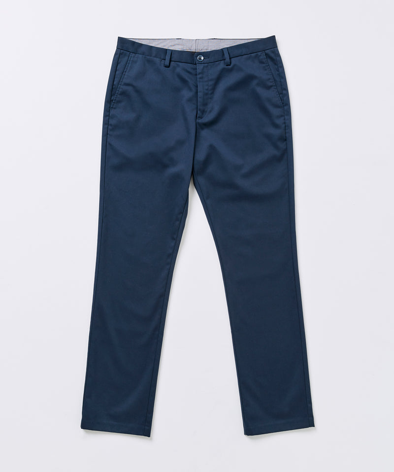 Essential Straight Chino Pants - Navy-GAZMAN-2