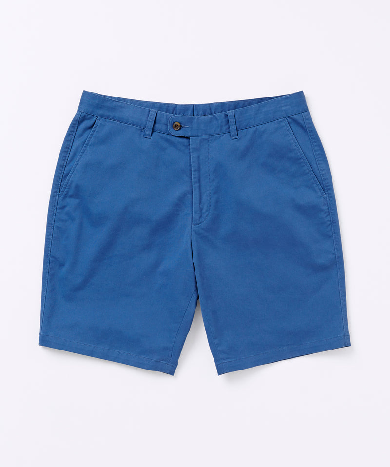 Comfort Twill Shorts - Indigo-GAZMAN-2