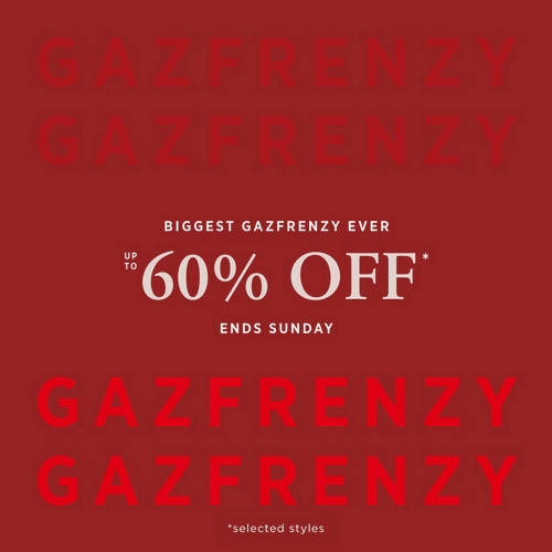 GAZFRENZY- Up to 60% Off