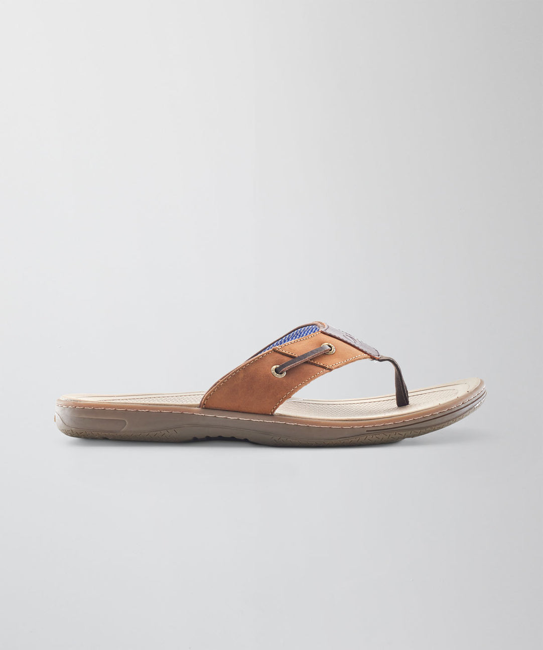 Sperry Baitfish Thong Brown 10 SHOES GAZMAN - Main Image