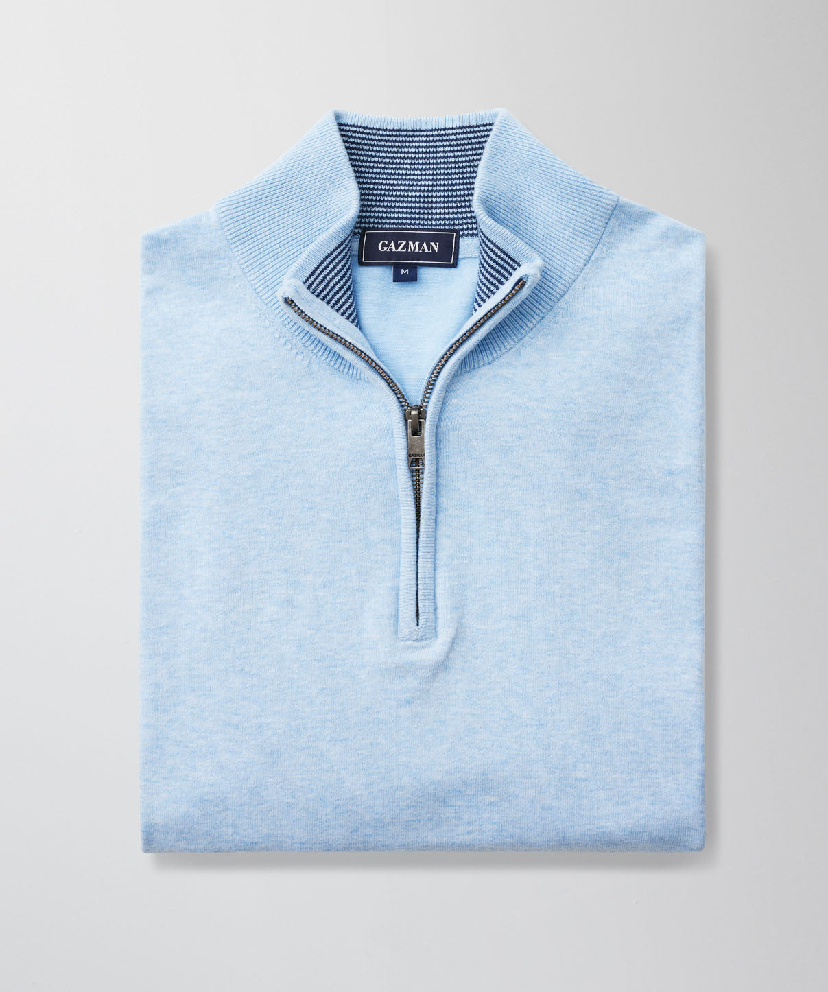 The Athleshirt - Cotton Knit Sky Blue