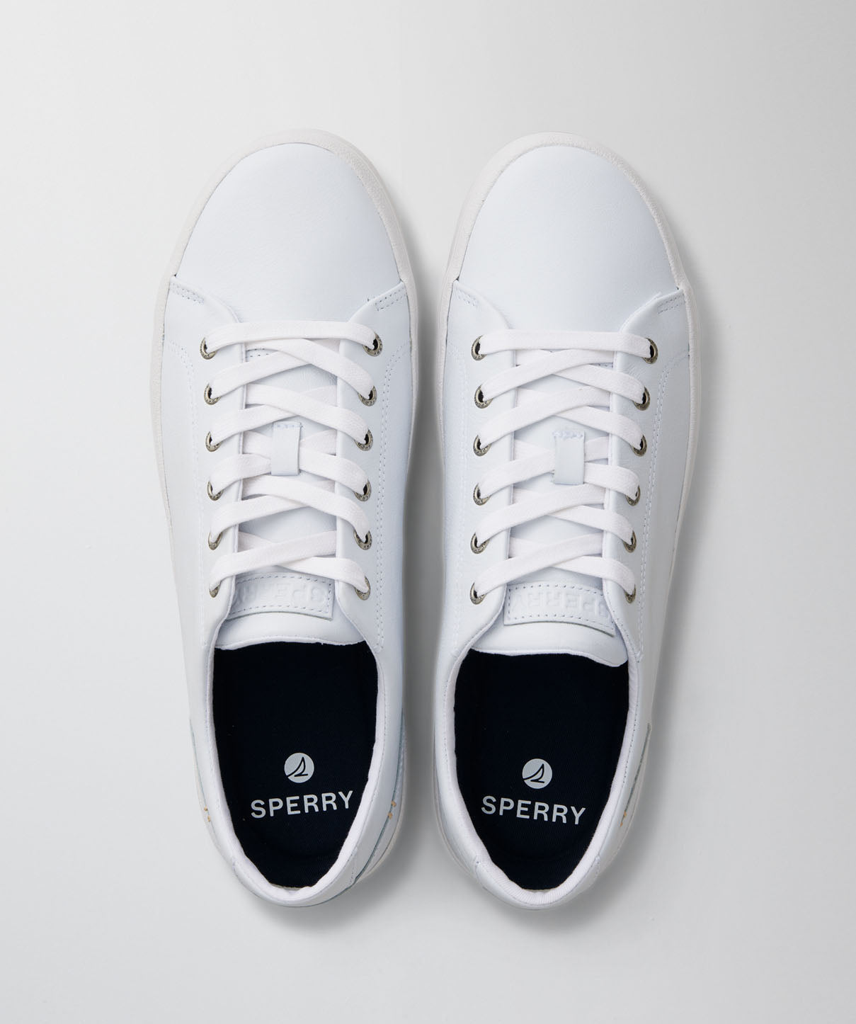 Sperry Striper II LTT Sneakers Unisex In Cotone Riciclato, Bianco, 41 EU, Suola Gomma Antimacchia - 3