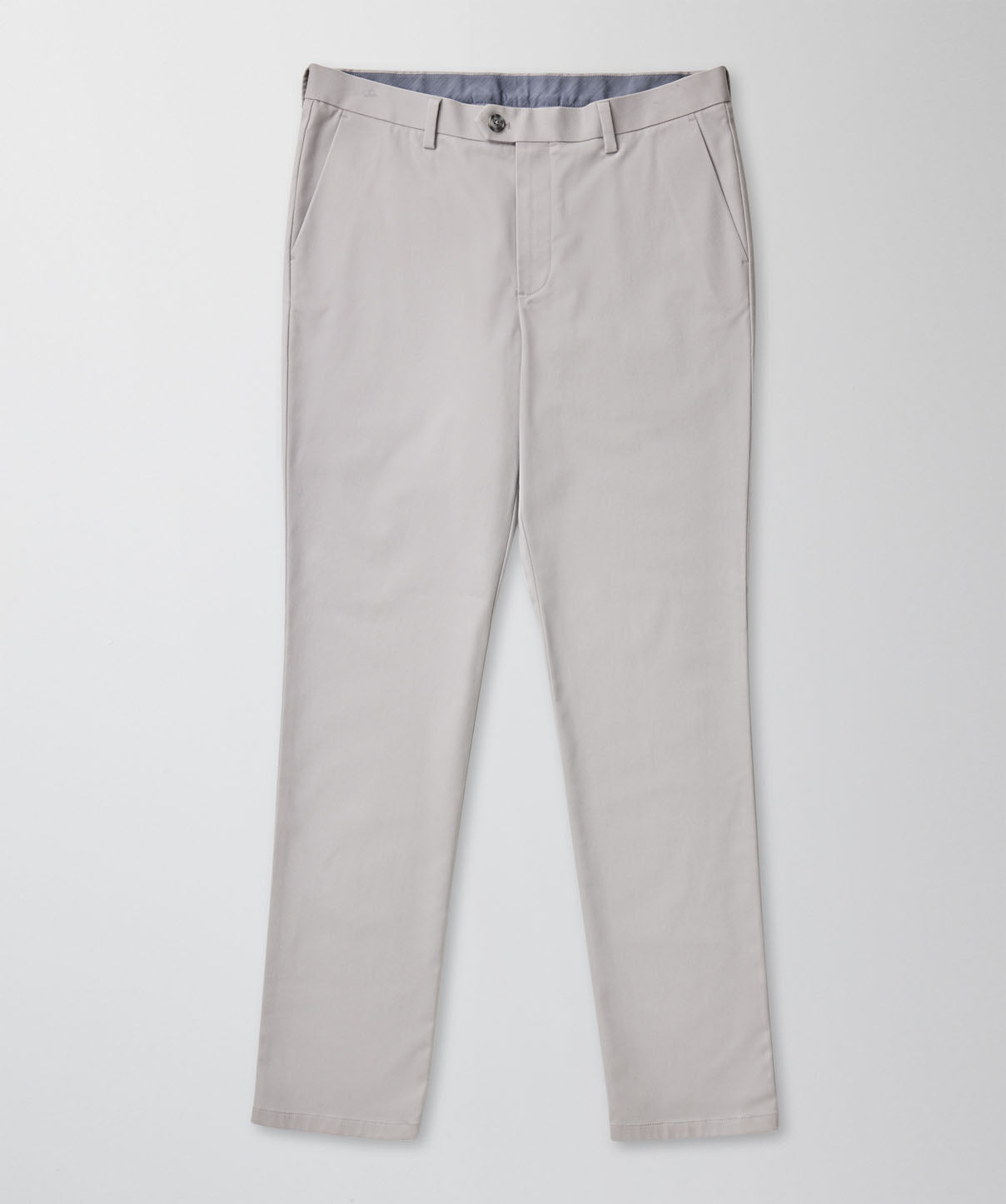Non-Iron Modern Chino Pants - Grey - Casual Pants - GAZMAN
