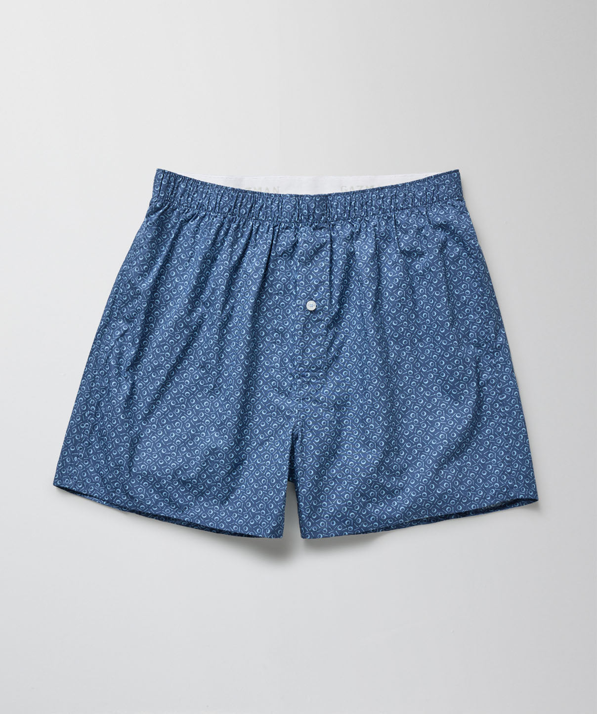 Golf Tee Boxer Shorts - Blue - underwear - GAZMAN