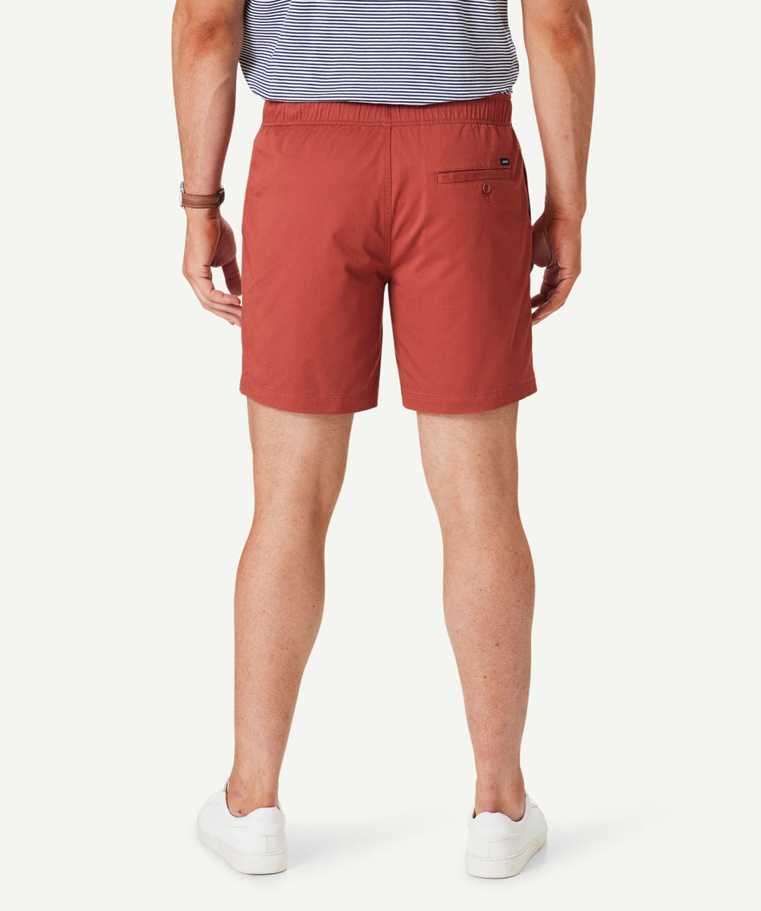 Throw on Short - Brick - shorts - GAZMAN
