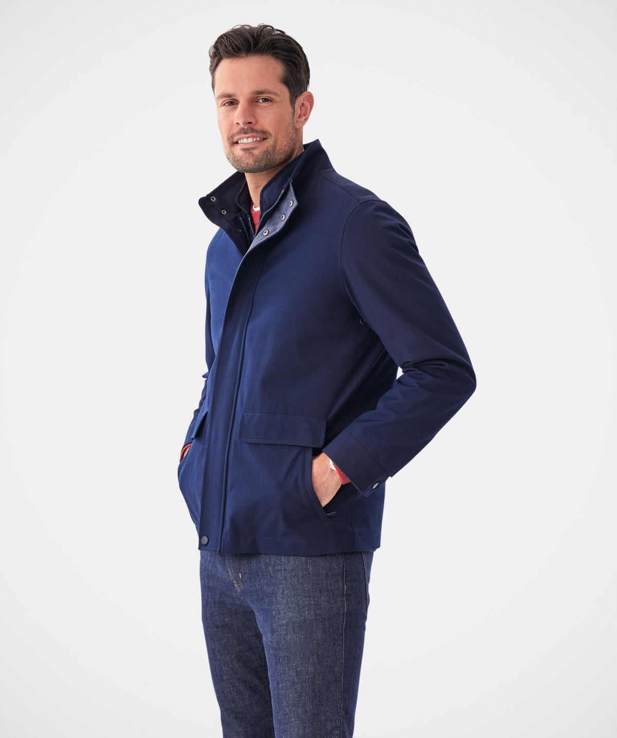 Hampton 2 in 1 Jacket - Navy - casual_jackets - GAZMAN
