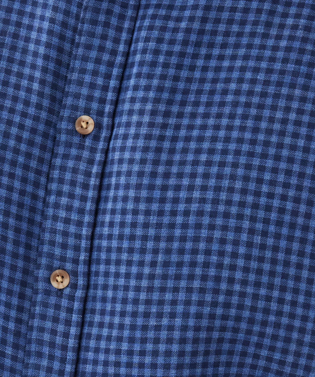 Double TWO Men’s Regular Fit Check Shirt – Long Sleeve Casual Eco Shirt, 100% BCI Cotton, Navy/Yellow/White Windowpane - View #7