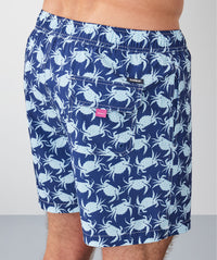 Crab Swim Shorts - Navy-GAZMAN