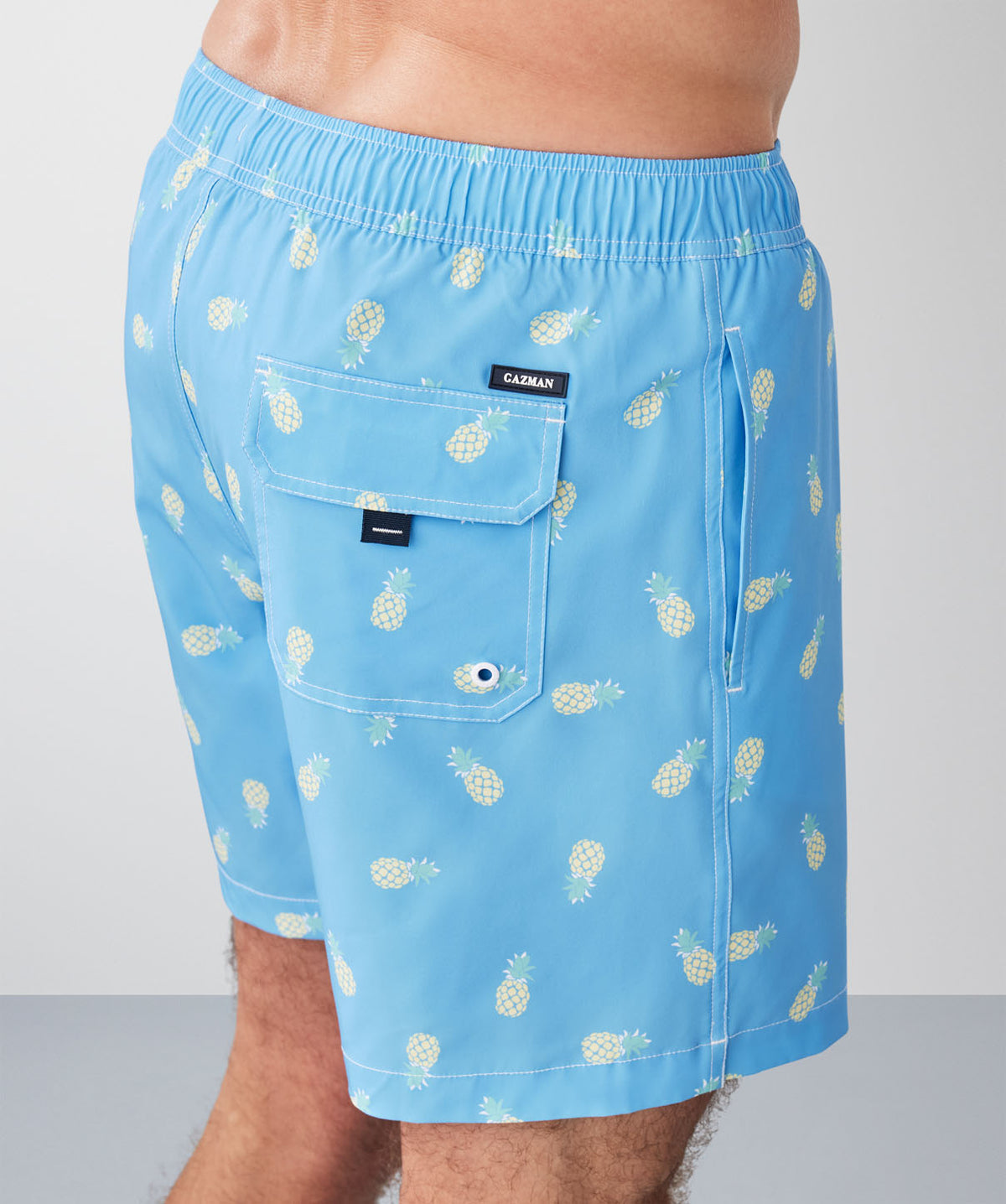 Pineapple Swim Shorts - Ocean-GAZMAN
