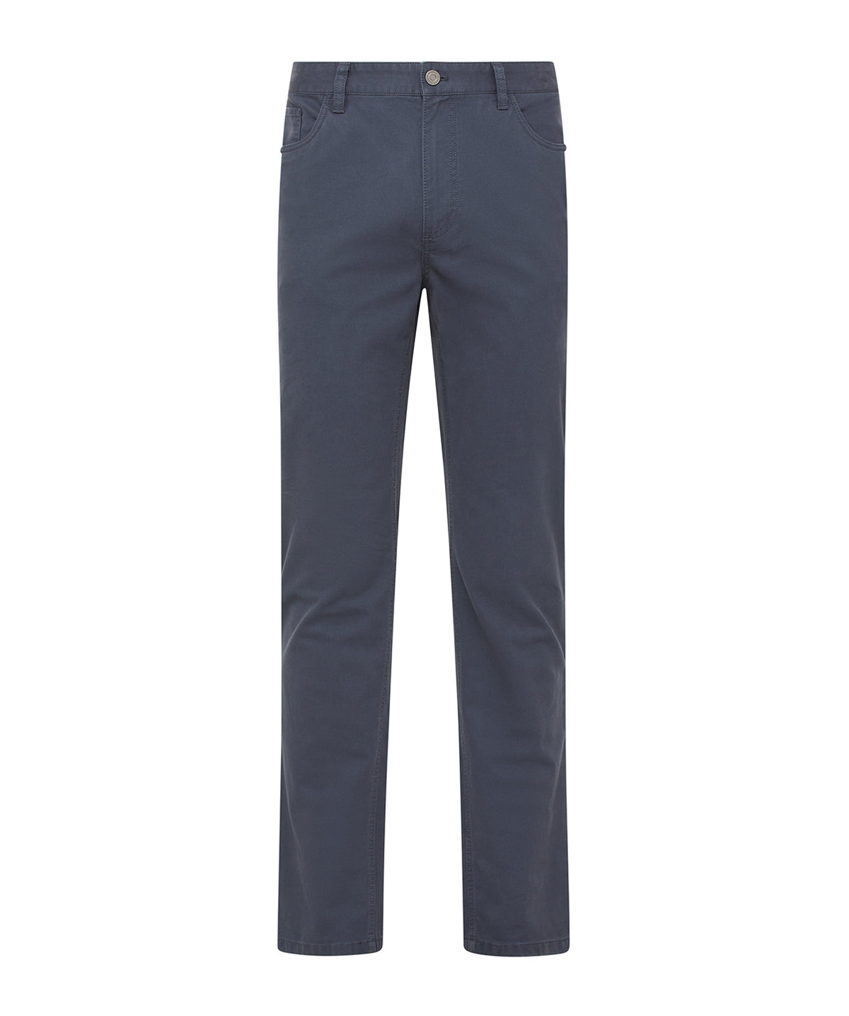 Stretch Bedford Cord Pants - Indigo-GAZMAN