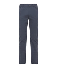 Stretch Bedford Cord Pants - Indigo-GAZMAN