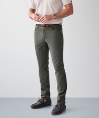 Modern Stretch 5 Pocket Pants - Forest-GAZMAN