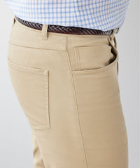 Modern Stretch 5 Pocket Pants - Light Tan-GAZMAN