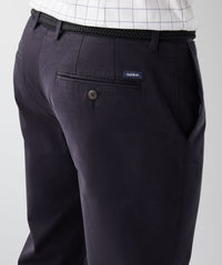 Comfort Chino Pants - Black-GAZMAN