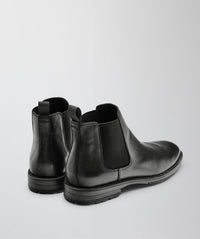 Leather Chelsea Boot - Black-GAZMAN