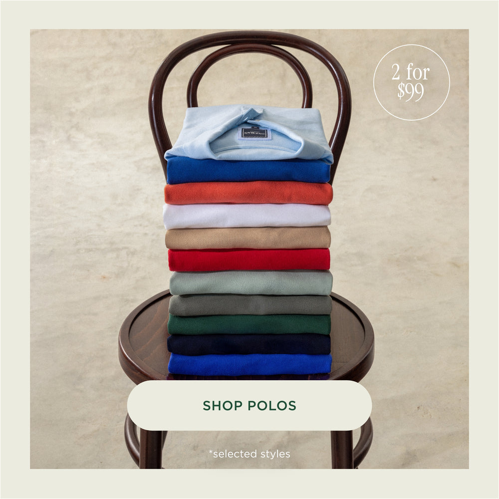 2 for $99 Polos