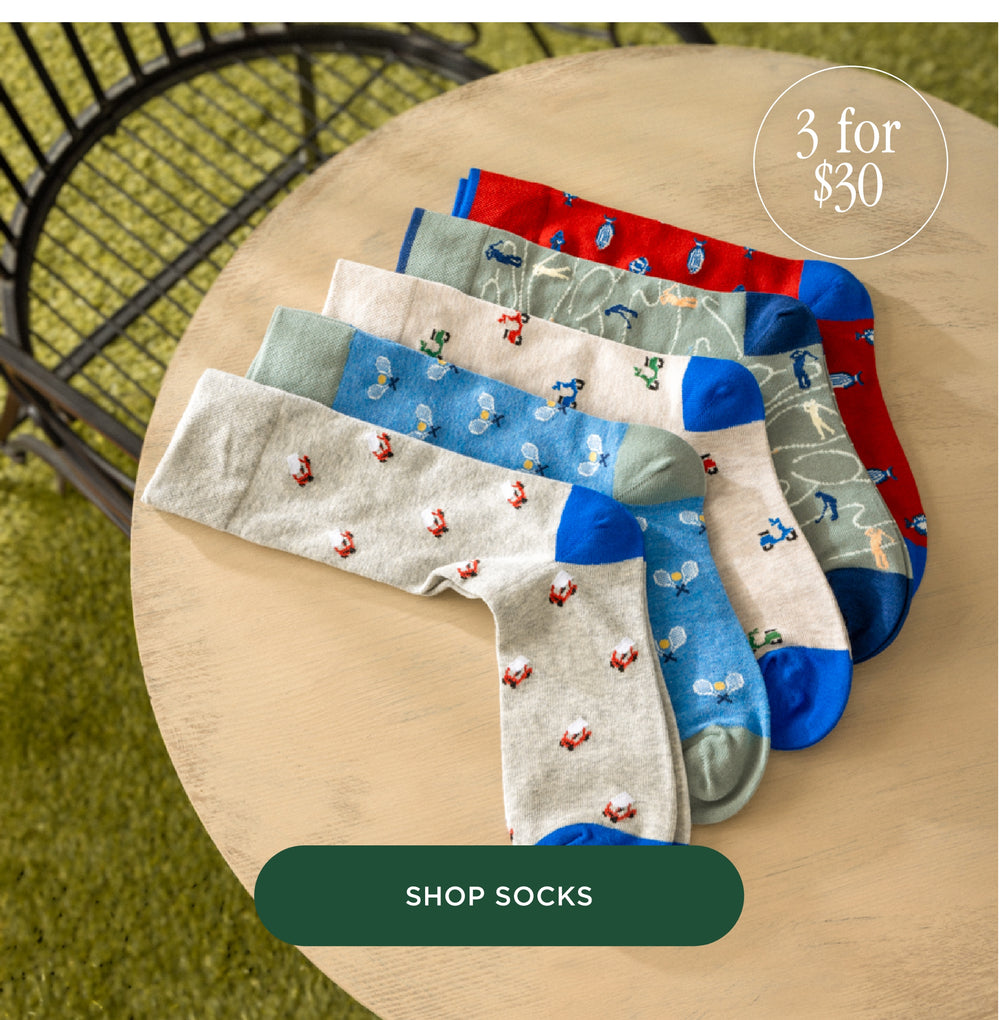 3 for $30 socks