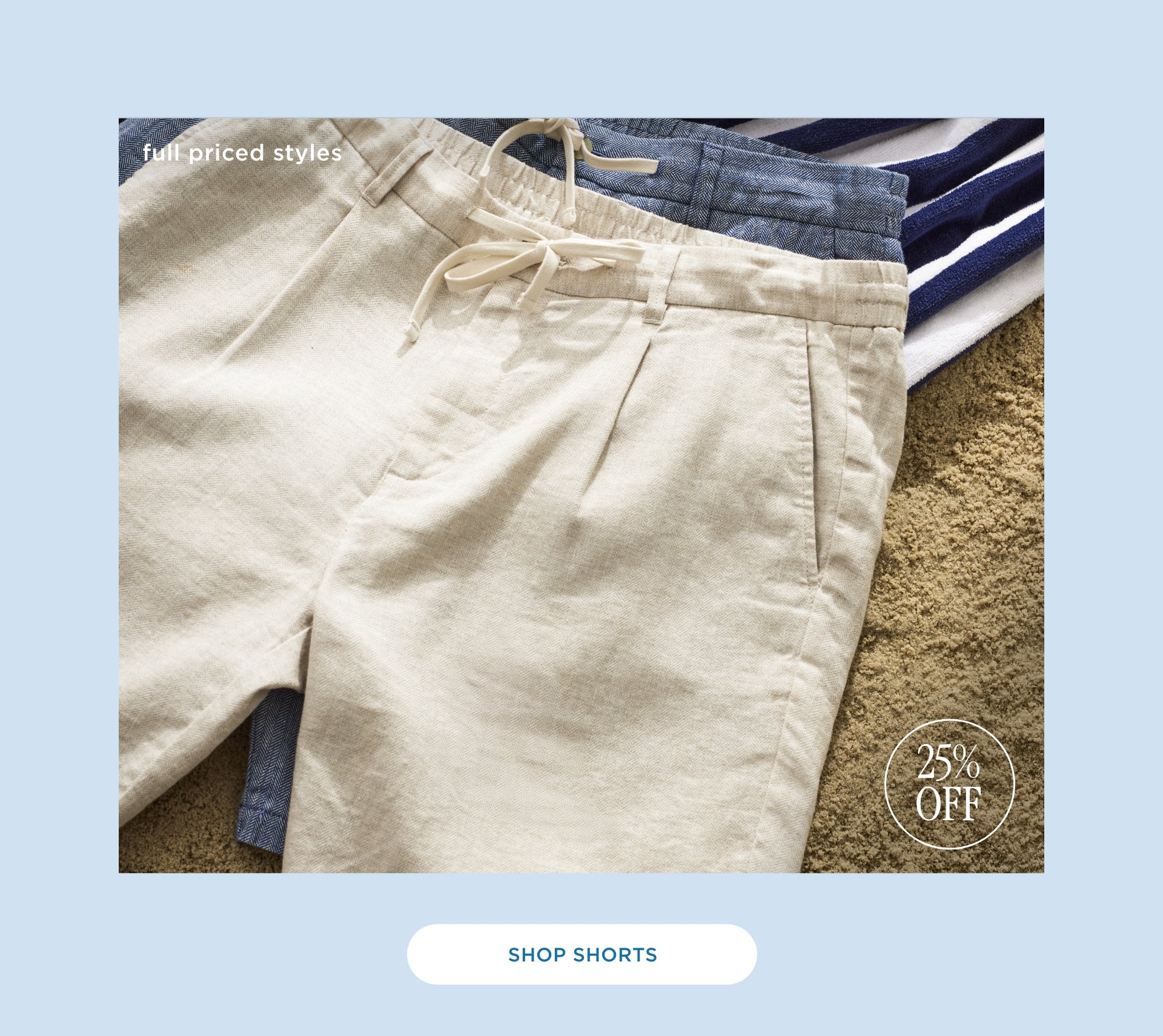 GAZMAN 25% off shorts