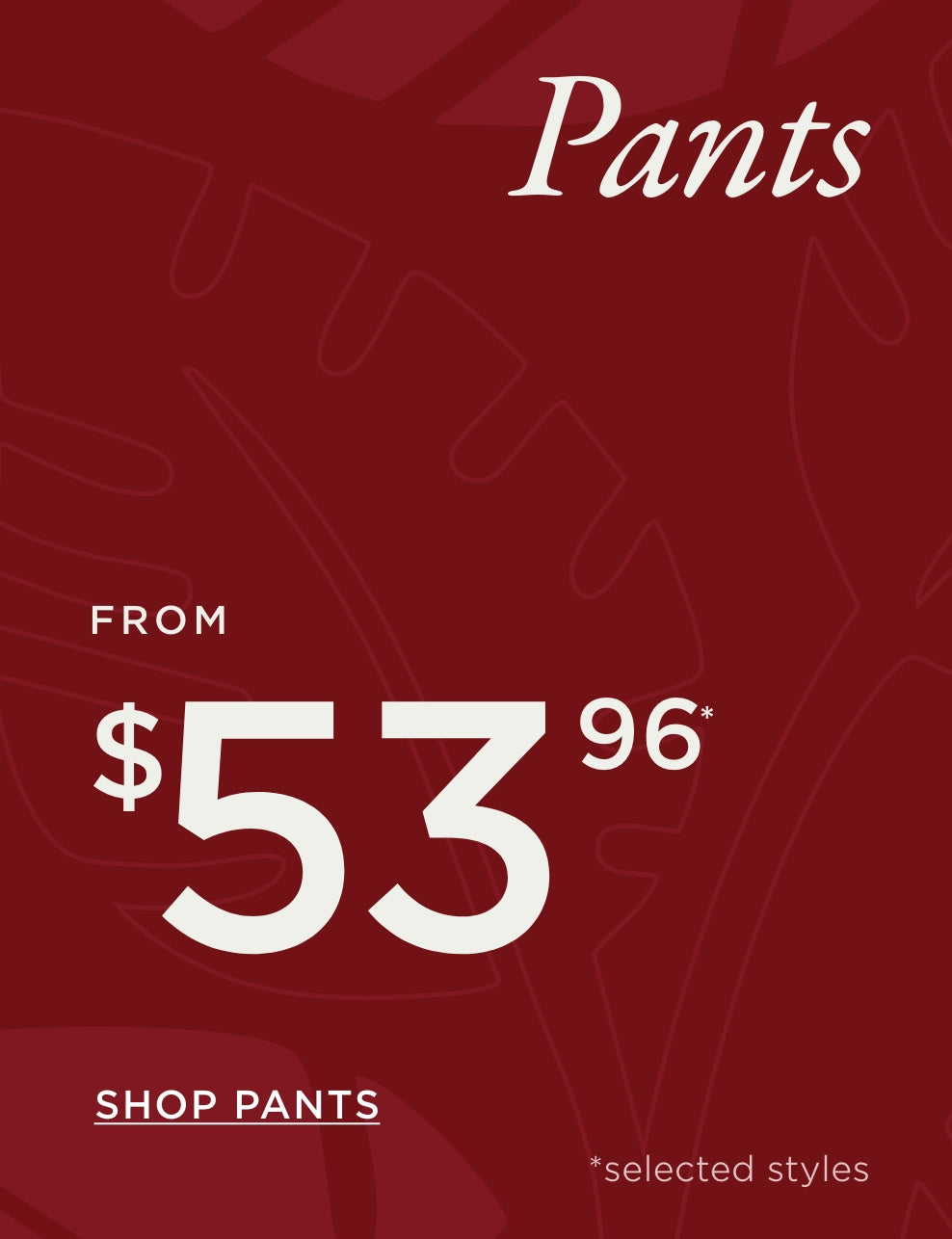 Sale Pants