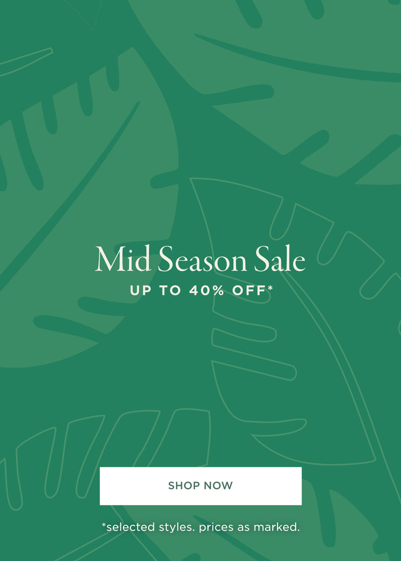 Mid Season Sale up to 40% Off