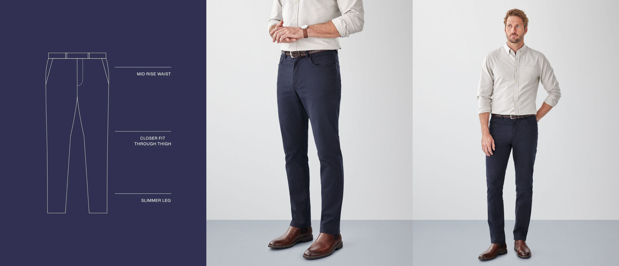 Modern Fit Pants