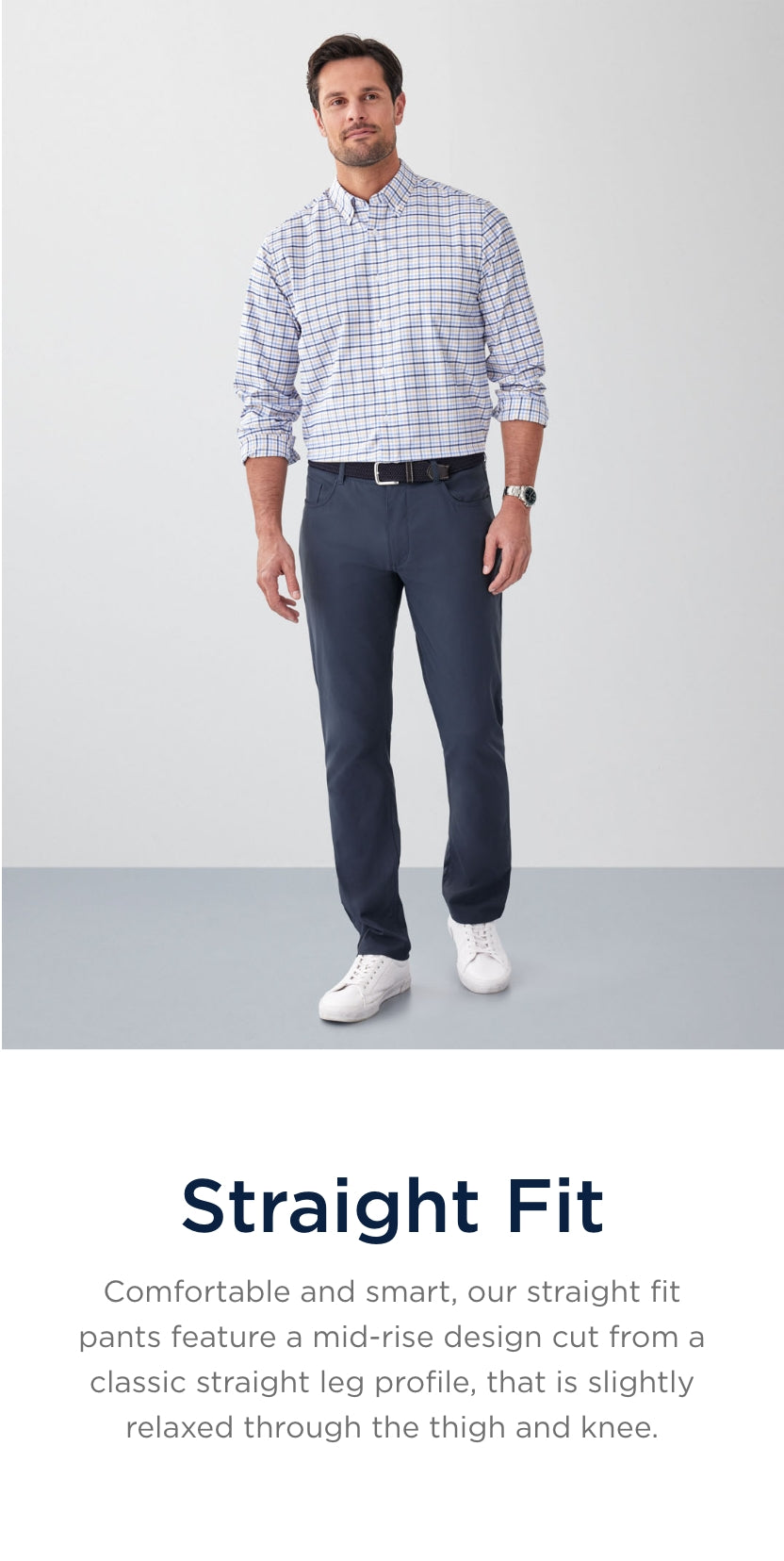 Straight Fit Pants
