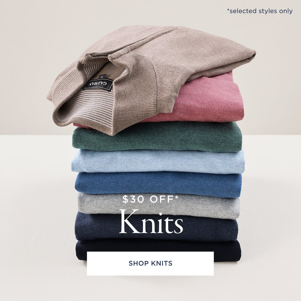 $30 off Knits