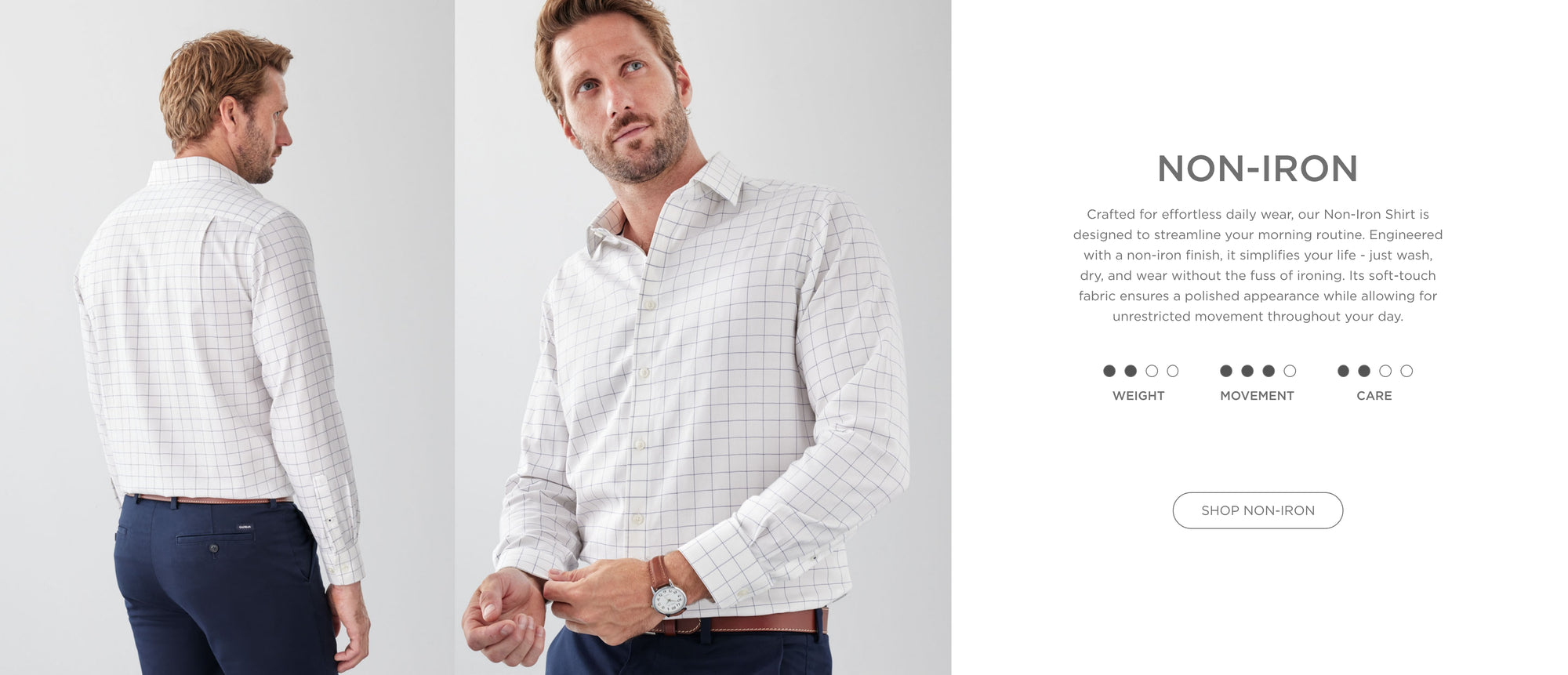 GAZMAN Non-Iron Shirts