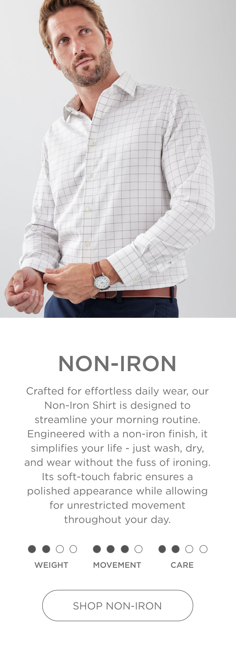 GAZMAN Non-Iron Shirts