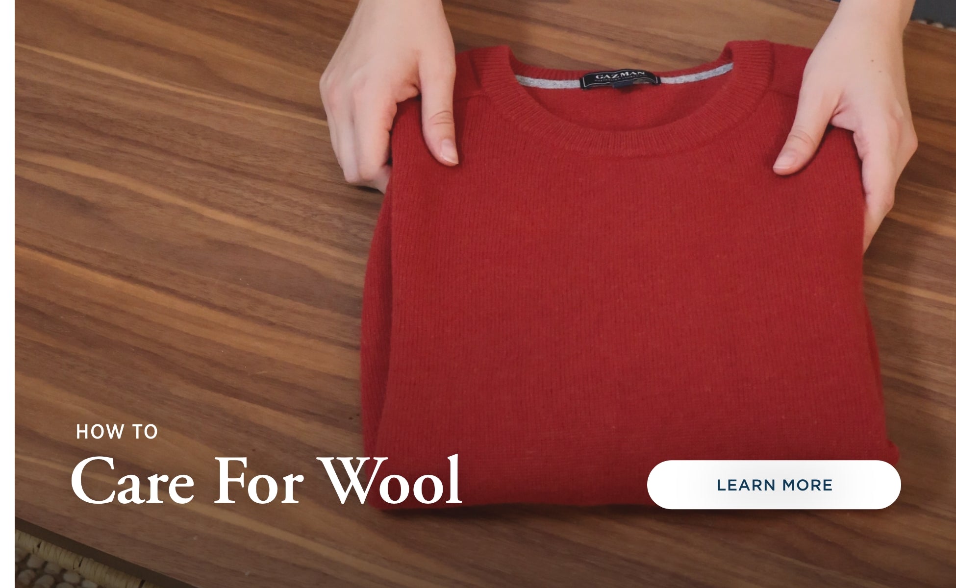 How to care for wool guide