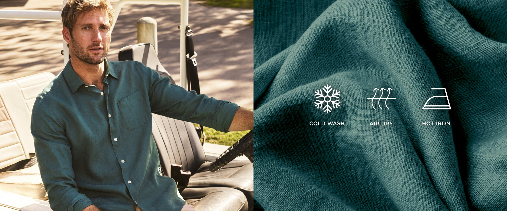 Men's pure linen Shirts