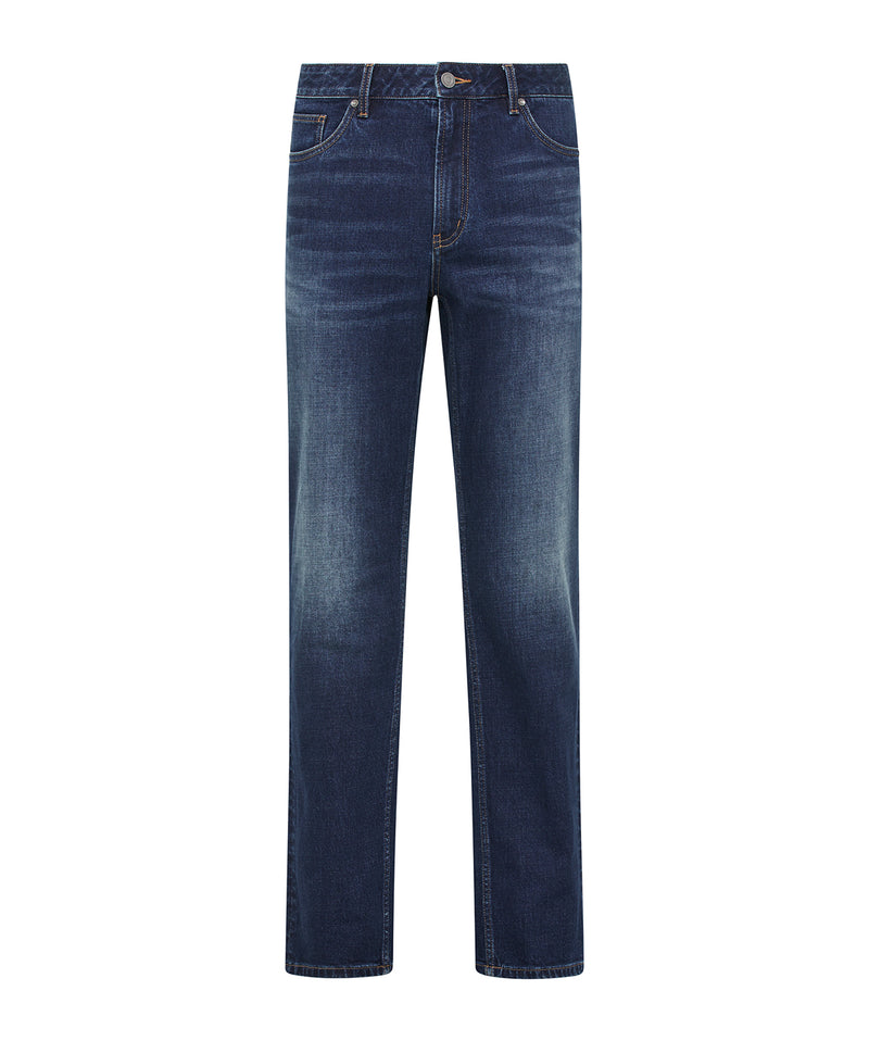 Kingston Straight Fit Jean - Indigo-GAZMAN