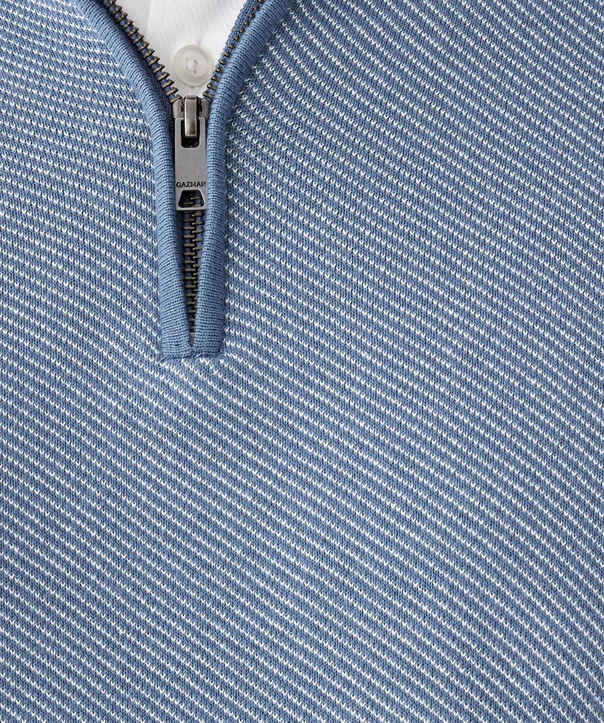Twill High Flex Half Zip - Steel-GAZMAN
