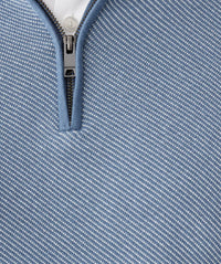 Twill High Flex Half Zip - Steel-GAZMAN