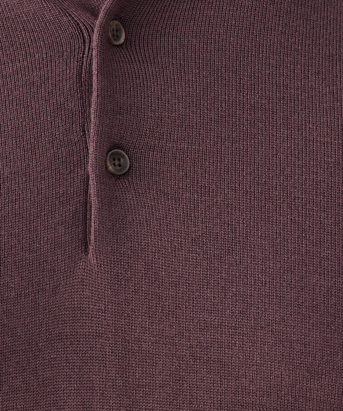 Merino Knit Polo - Wine-GAZMAN