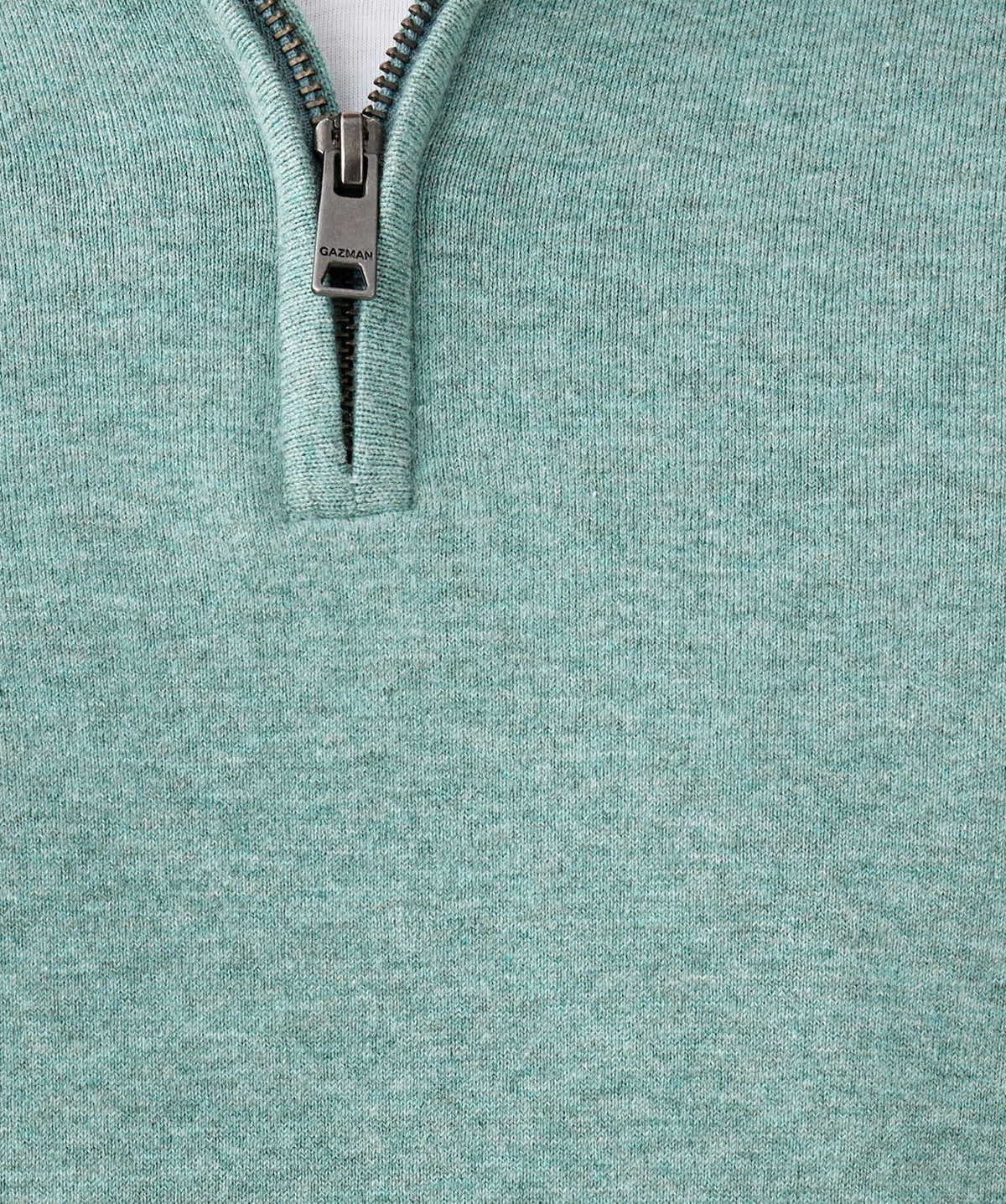 High Flex Half Zip Knit - Sage-GAZMAN