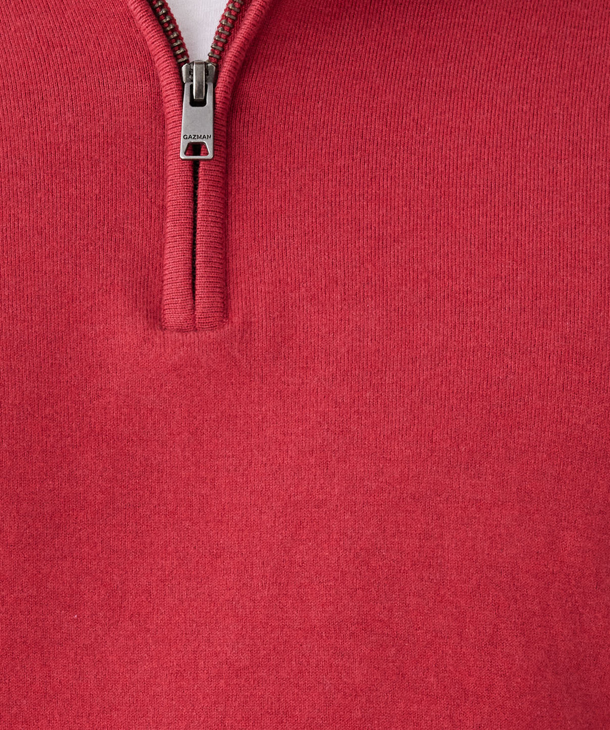High Flex Half Zip Knit - Red-GAZMAN