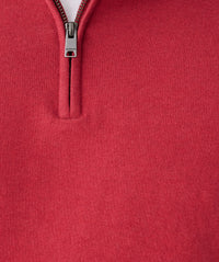 High Flex Half Zip Knit - Red-GAZMAN