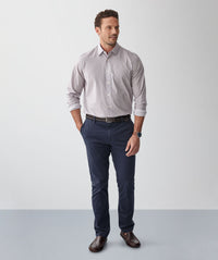 Easy Care Geo Print Long Sleeve Shirt - Multi-GAZMAN