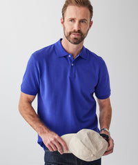 Classic Pique Polo - Cobalt-GAZMAN