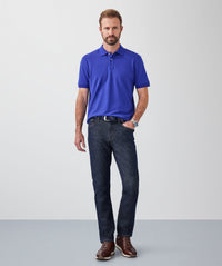 Classic Pique Polo - Cobalt-GAZMAN