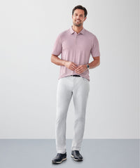 GAZFLEX Stripe Polo - Red-GAZMAN
