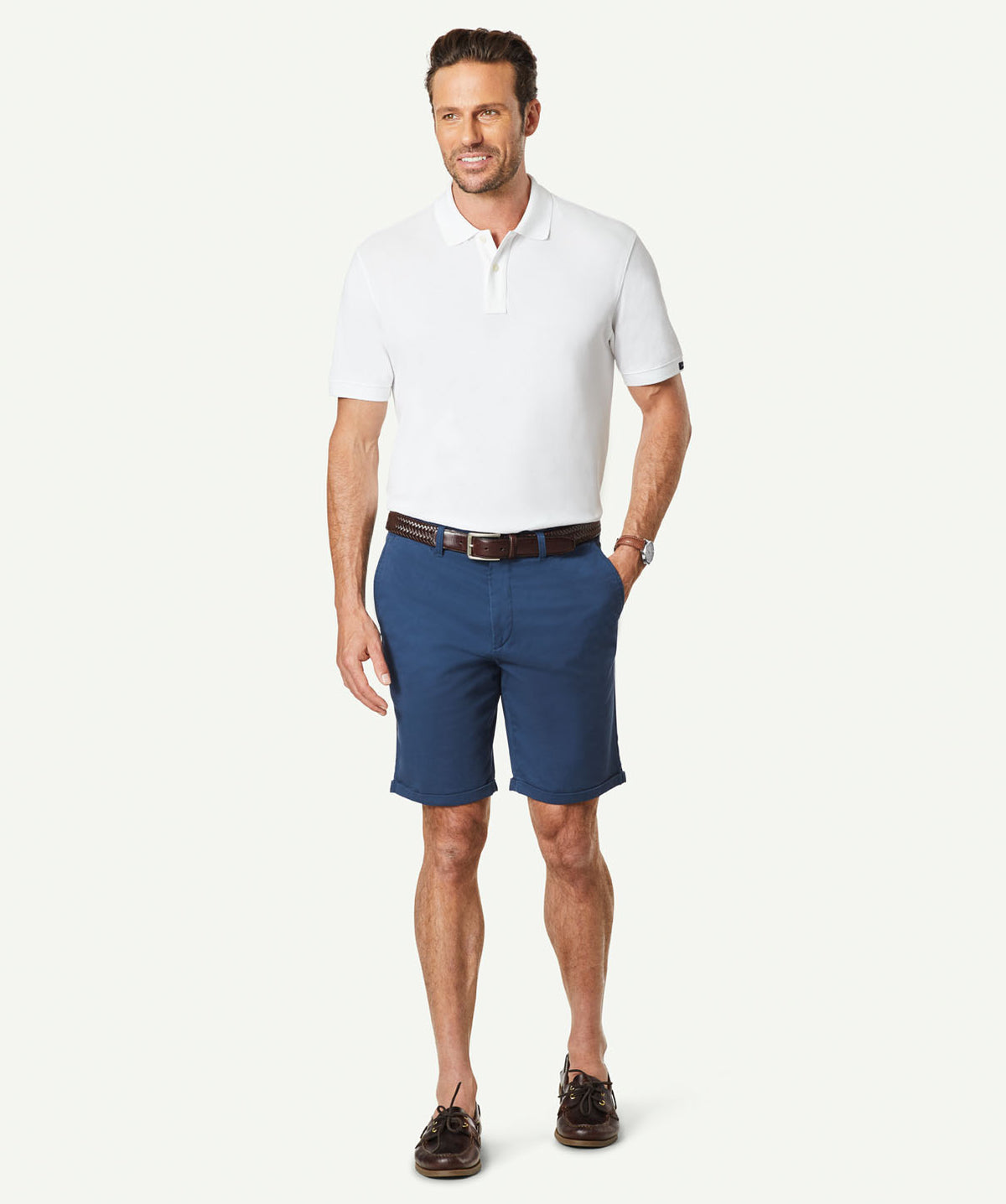 Modern Club Shorts - Deep Blue-GAZMAN